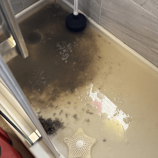 professional drain snaking- clog remove
