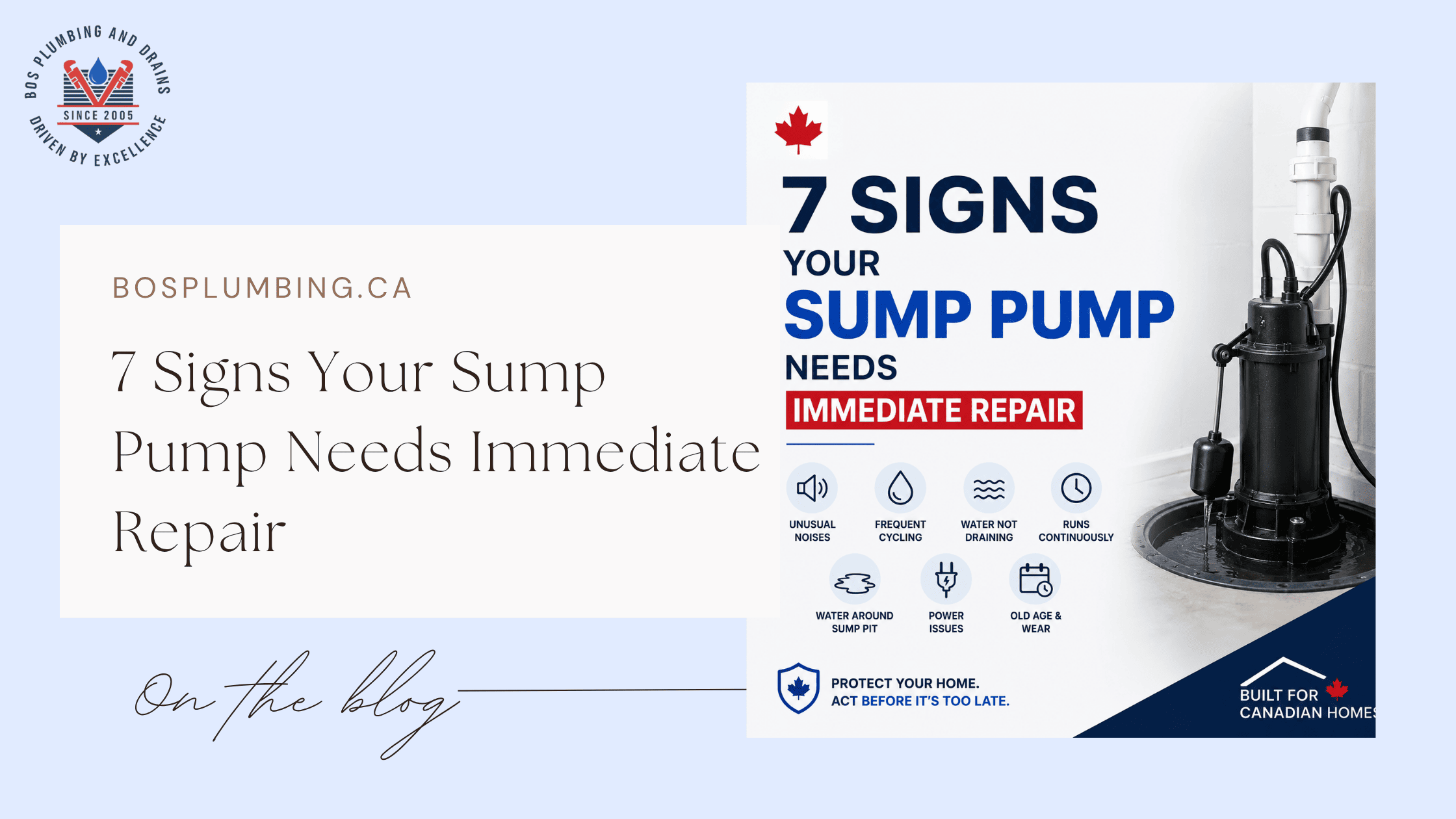 7 Signs Your Sump Pump Needs Immediate Repair