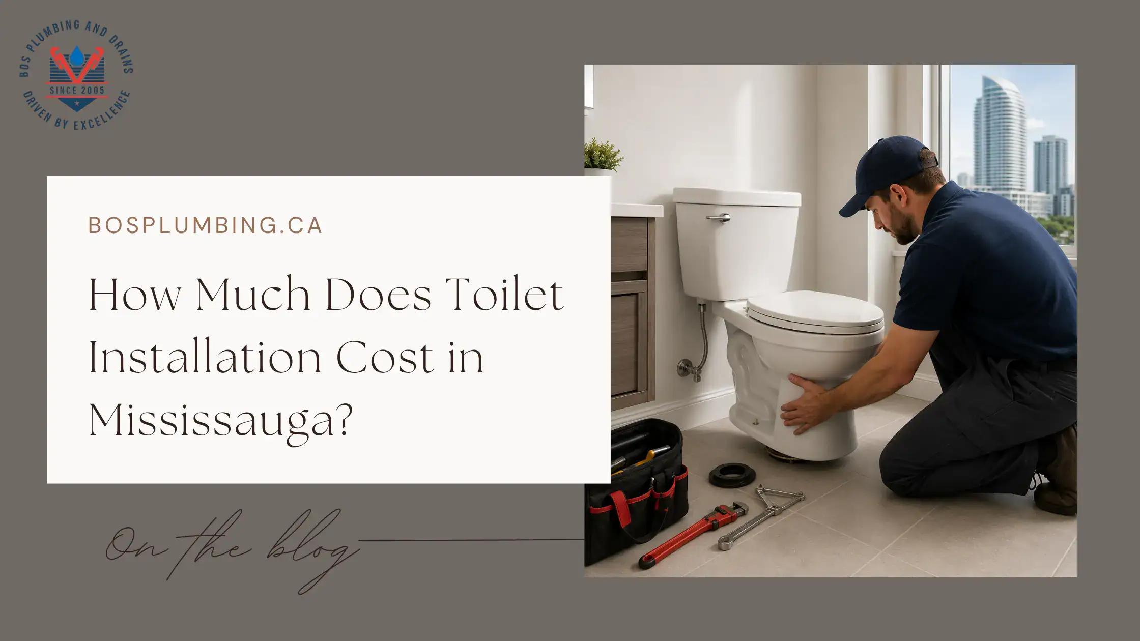 How Much Does Toilet Installation Cost in Mississauga -Cover