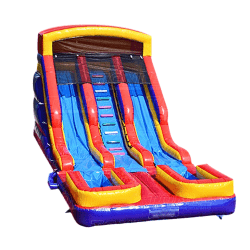 21ft Big Red Dual Waterslide
