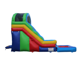 39 1742053945 16ft Aqua Zoom Single Lane Water Slide