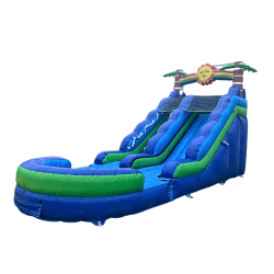16ft Sunny Splash Single Lane Waterslide