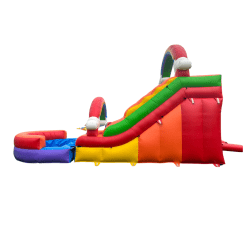 7 1742056485 16ft Rainbow Splash Water Slide