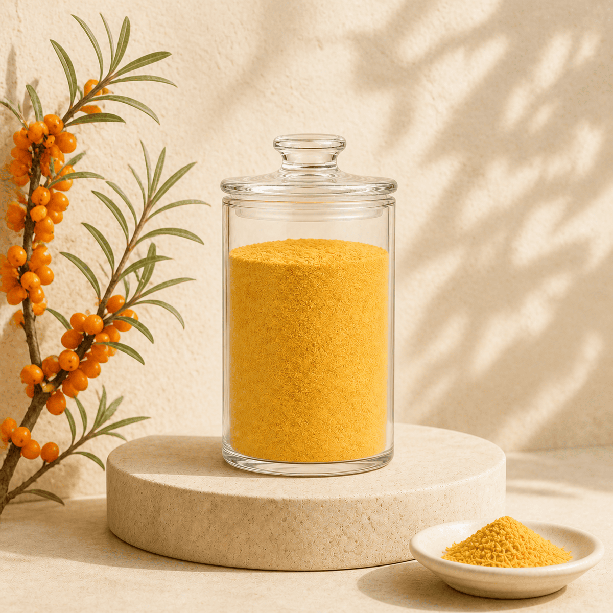 100% Natural High Quality Organic Sea Buckthorn Juice Powder