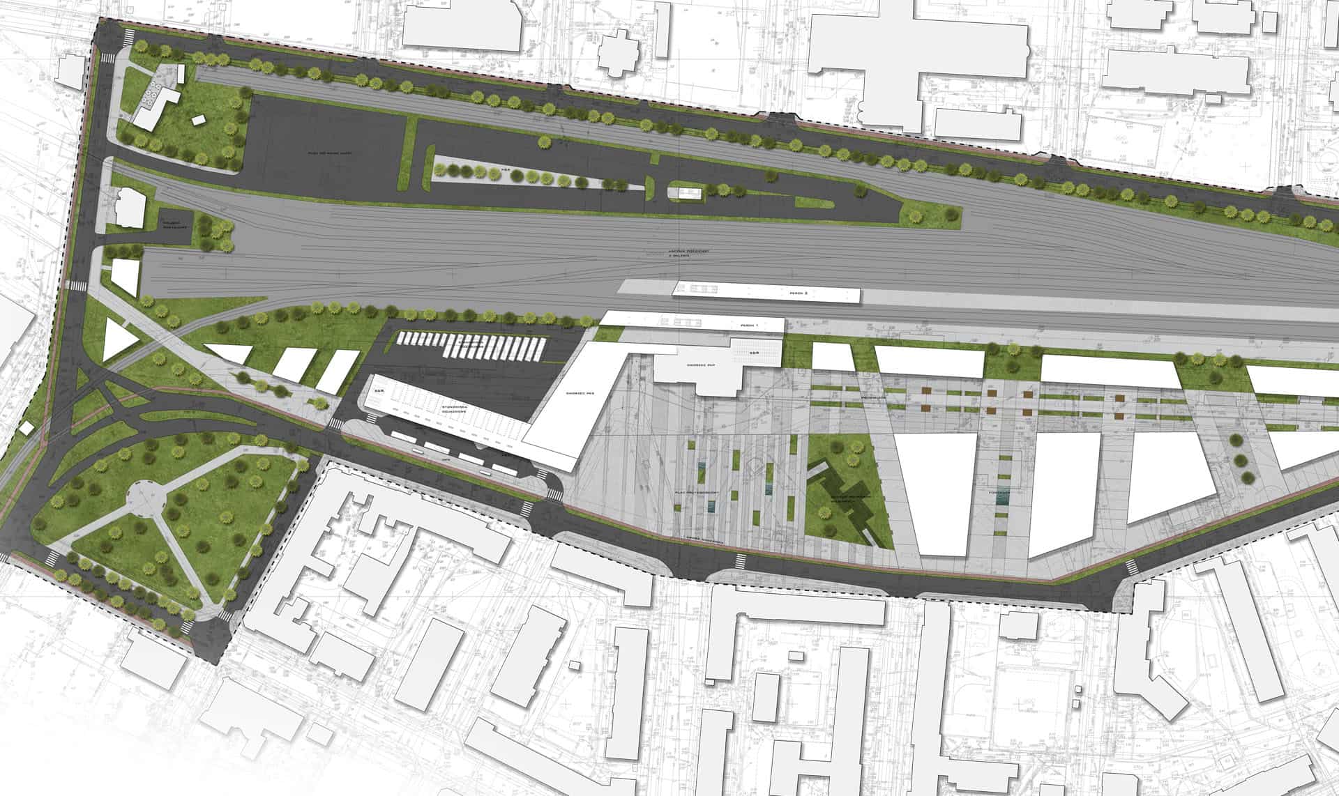 Konkurs na&nbsp;zagospodarowanie terenów przy Dworcu PKP i&nbsp;Dworcu Autobusowym w&nbsp;Kołobrzegu
