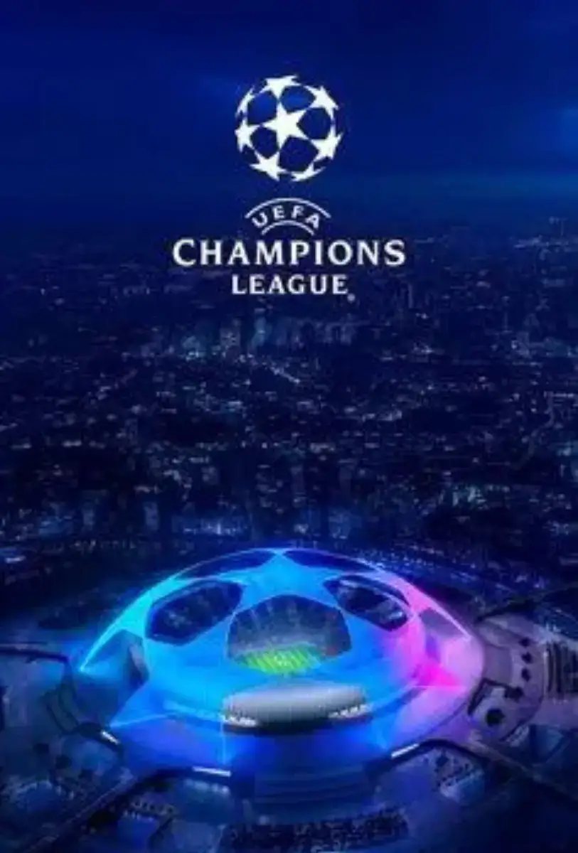 Movie poster for The Last of Us featuring Joel and Ellie in a ruined city, available by IPTV shop.