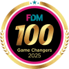 Top 100 Game Changers award logo