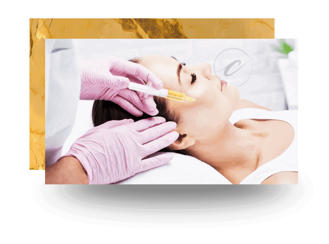 Advanced platelet-derived growth factor therapy for youthful skin at Cloud Nine Aesthetics med spa.