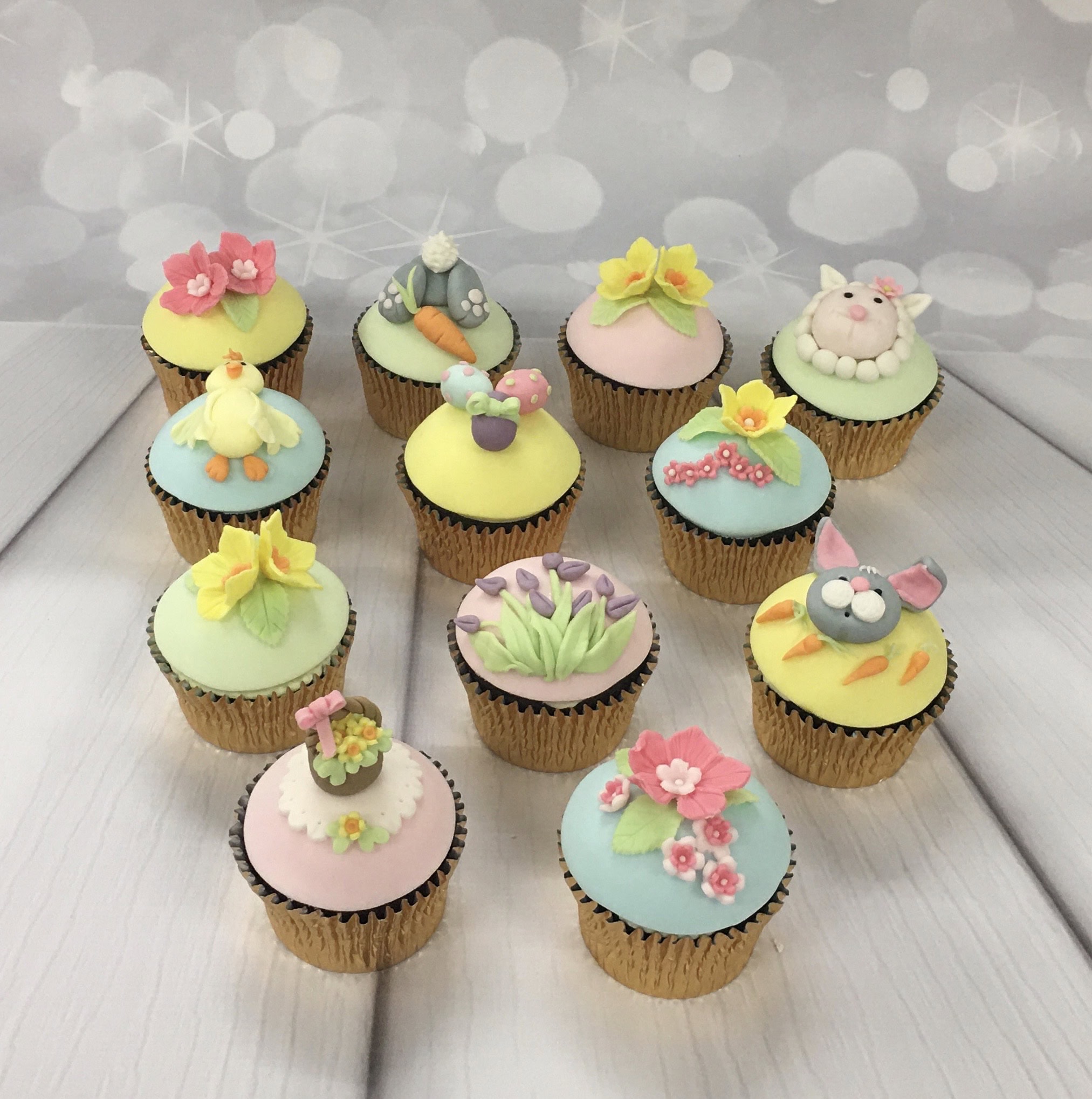 March Easter Themed Cupcake Class