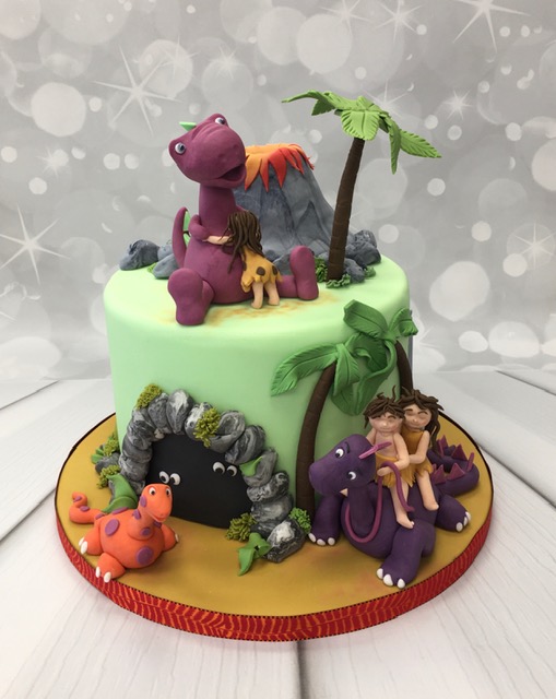January Thursday Evening Dinosaur Cake