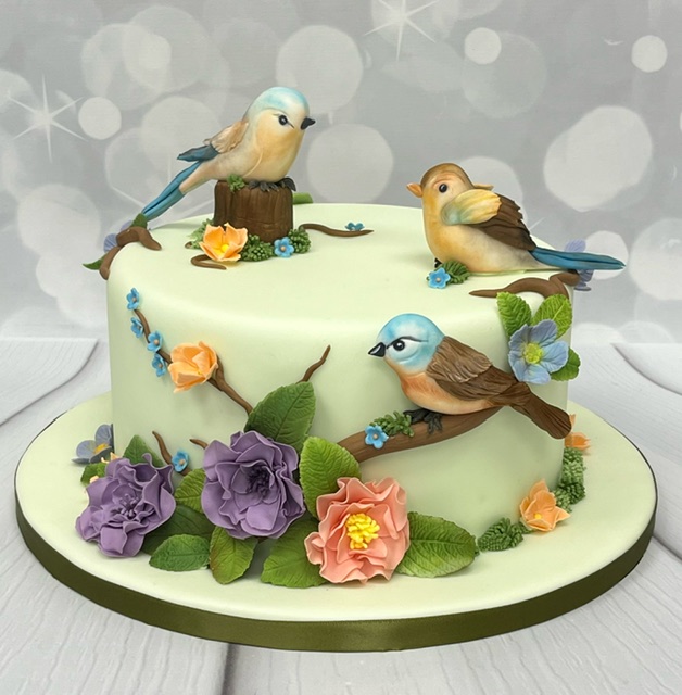 January Thursday Evening "Colouful Bird & Flower theme"