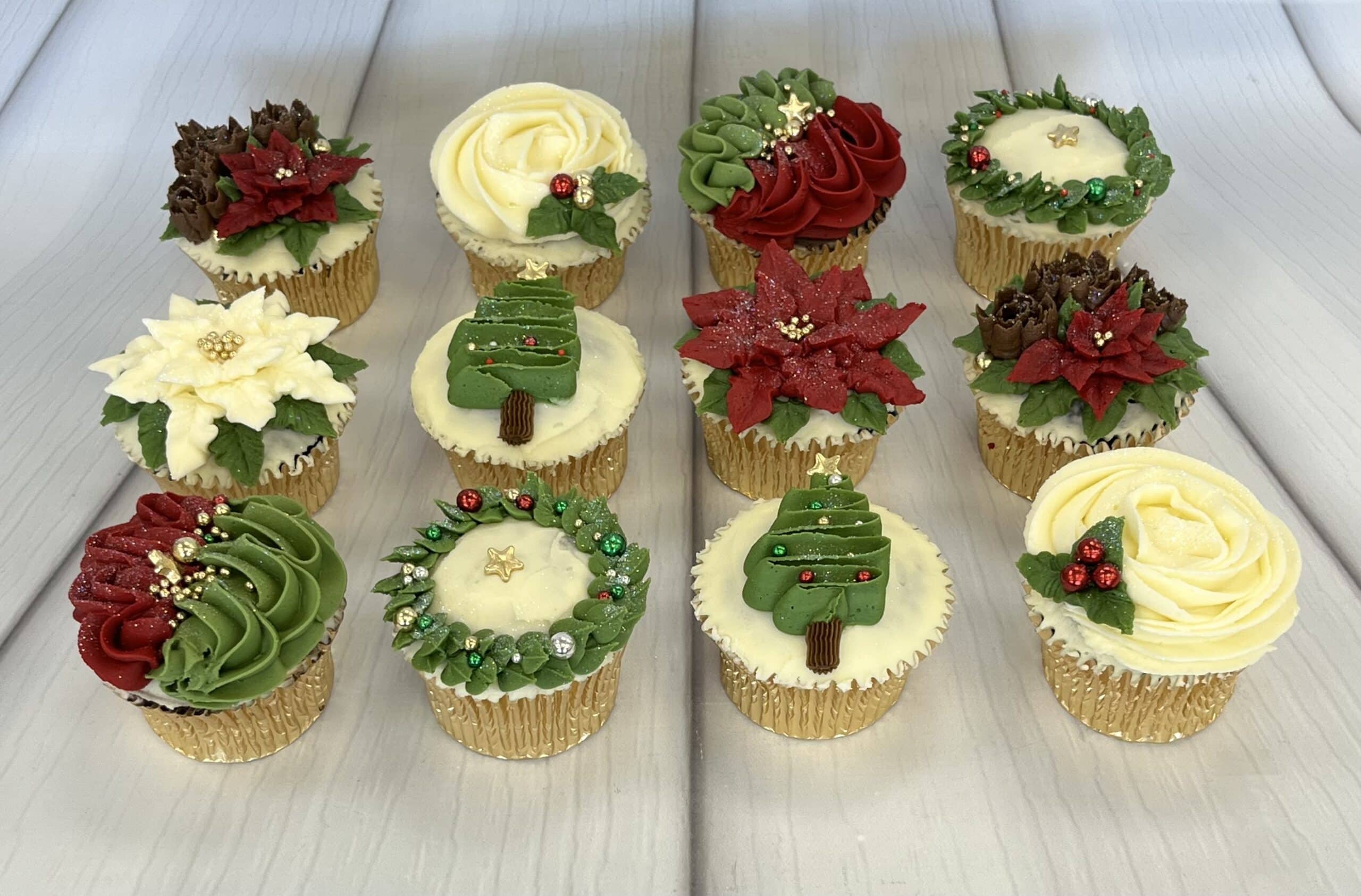 Saturday Christmas Cupcake Class