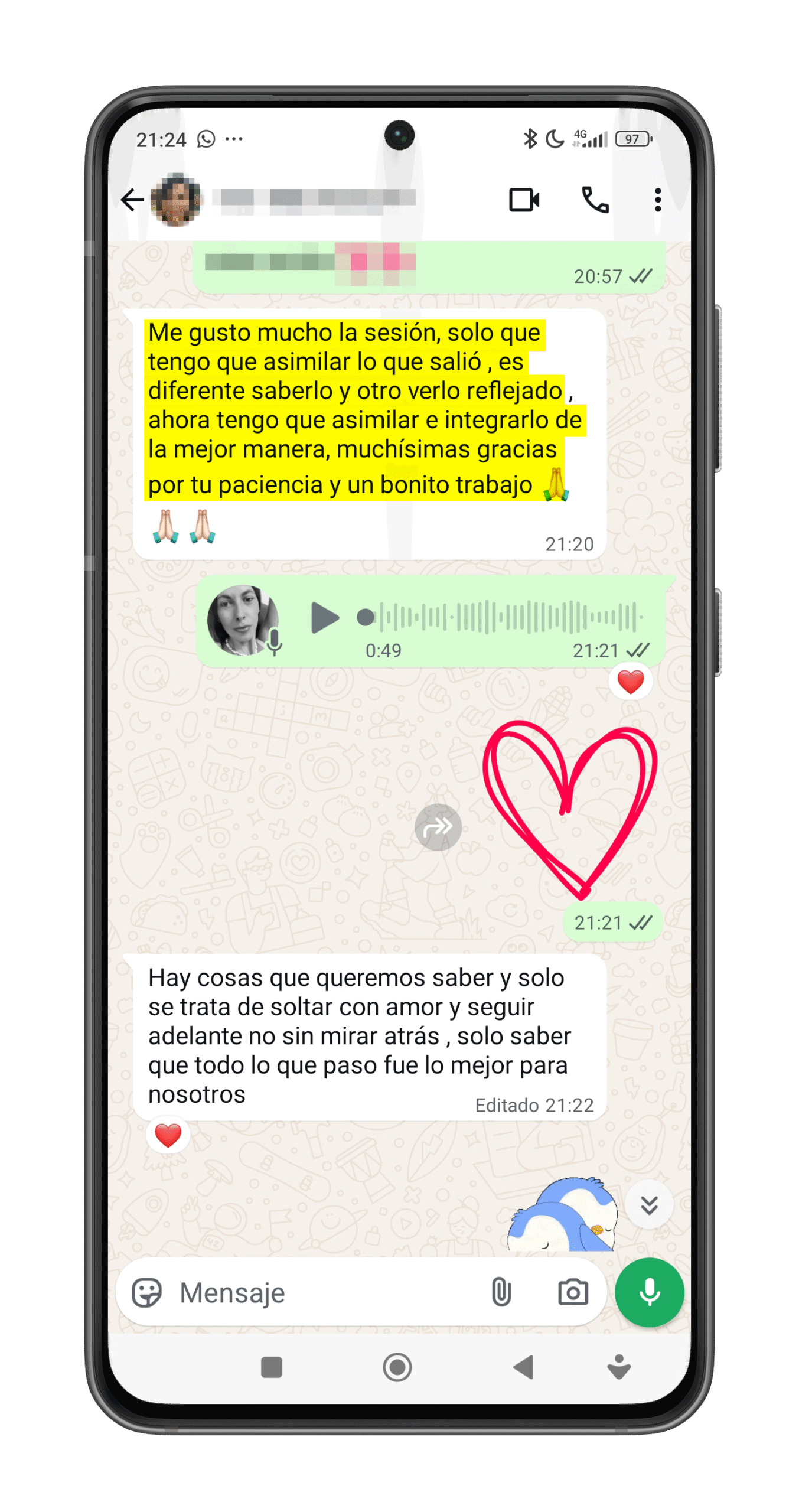 testimonio constelaciones familiares