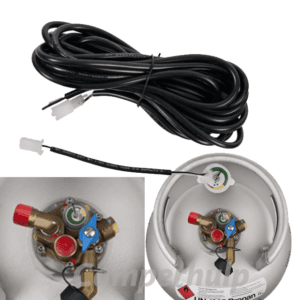 LPG Niveausensor 0-90 Ohm voor Multivalve A615 – Rotarex – 6 Meter Kabel