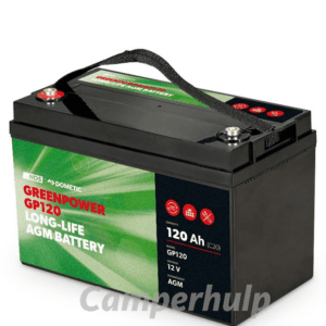 NDS GreenPower GP 120 AGM Service Accu 12V 120Ah Camper, Caravan en Boot