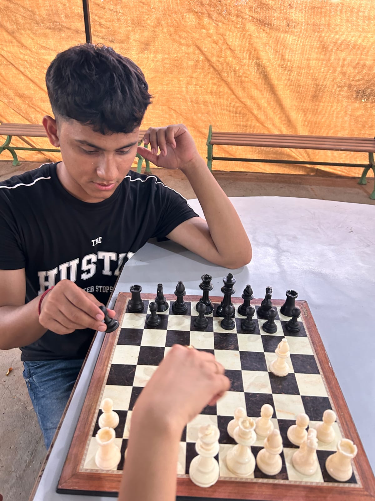 chess board - camp unity