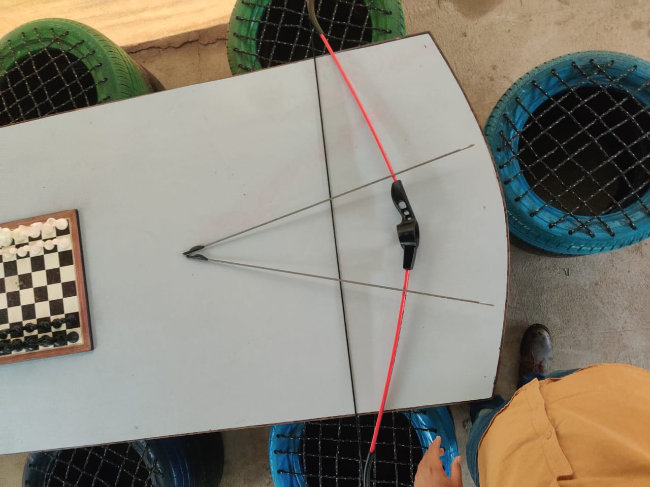 bow and arrow - camp unity