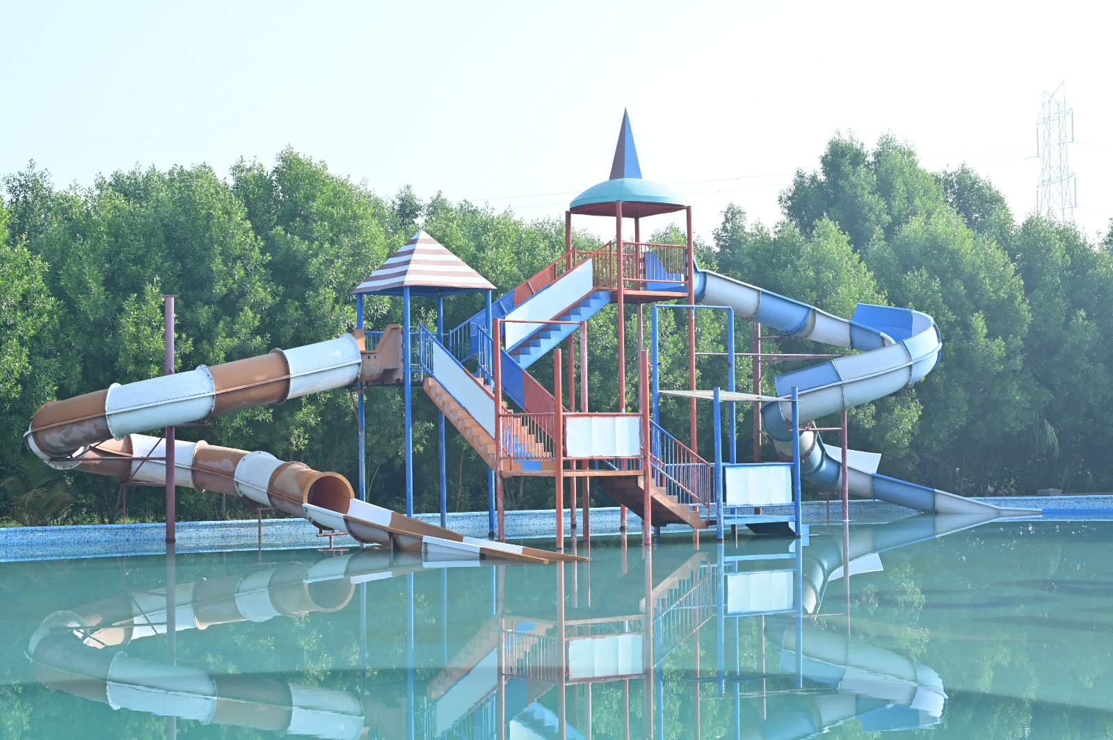 Water rides at camp unity