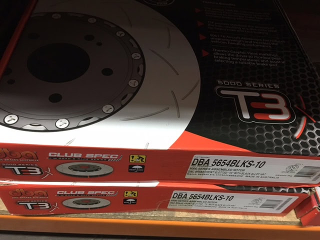WRX ROTORS & PADS