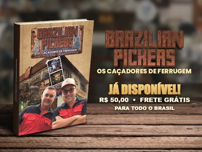 Livro Brazilian Pickers – Os Caçadores de Ferrugem