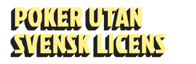 Poker utan licens