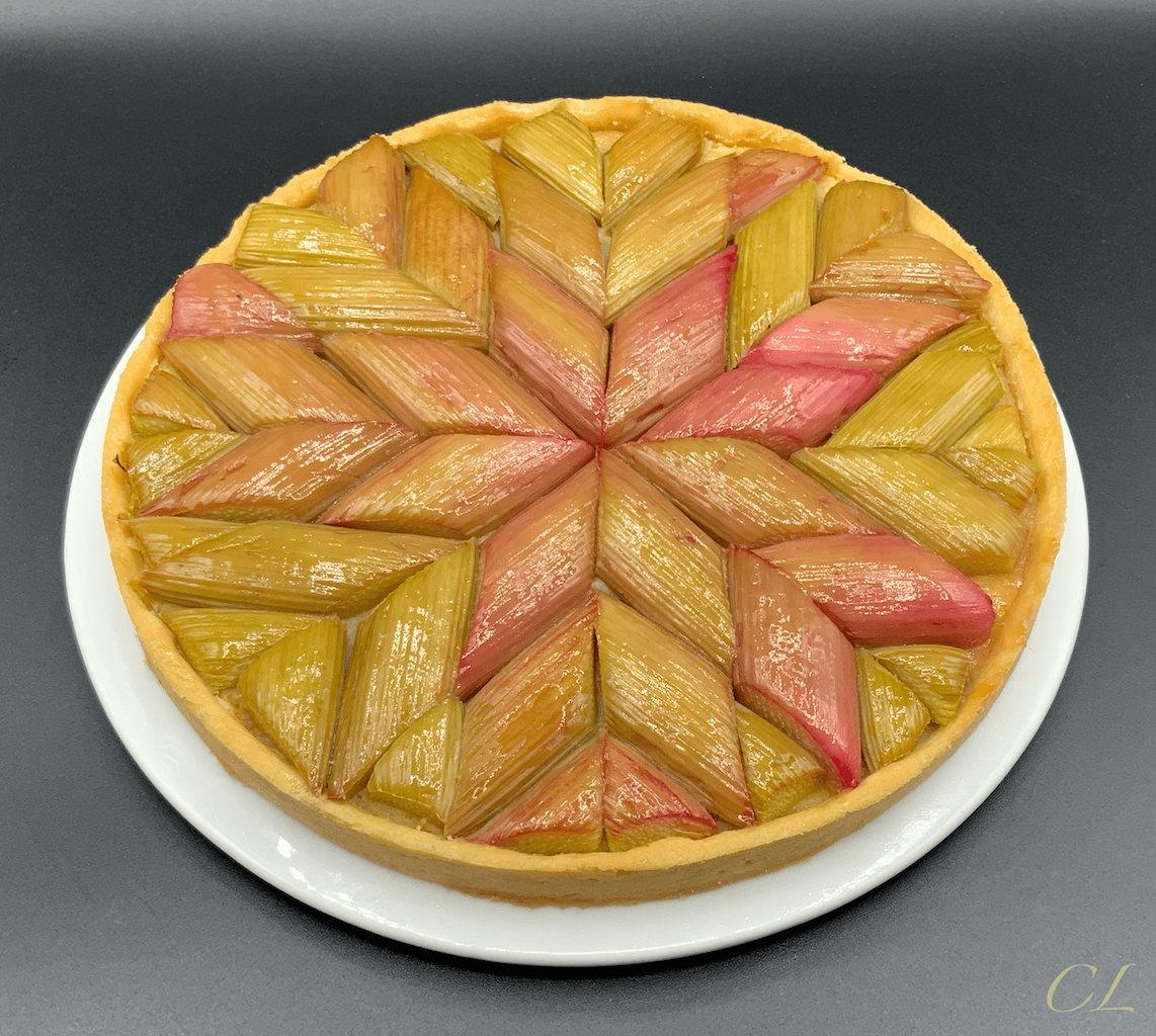 tarte rhubarbe graphique
