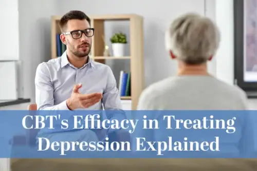 CBT's efficacy in treating depression explained and how it is applied in our counseling.