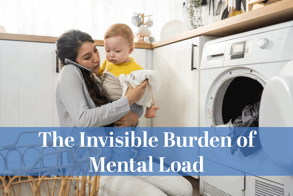 The Invisible Burden of Mental Load - Christian Counselors of Mooresville Many mothers have this invisible burden of mental load that is not recognized or validated by their husbands or other men.