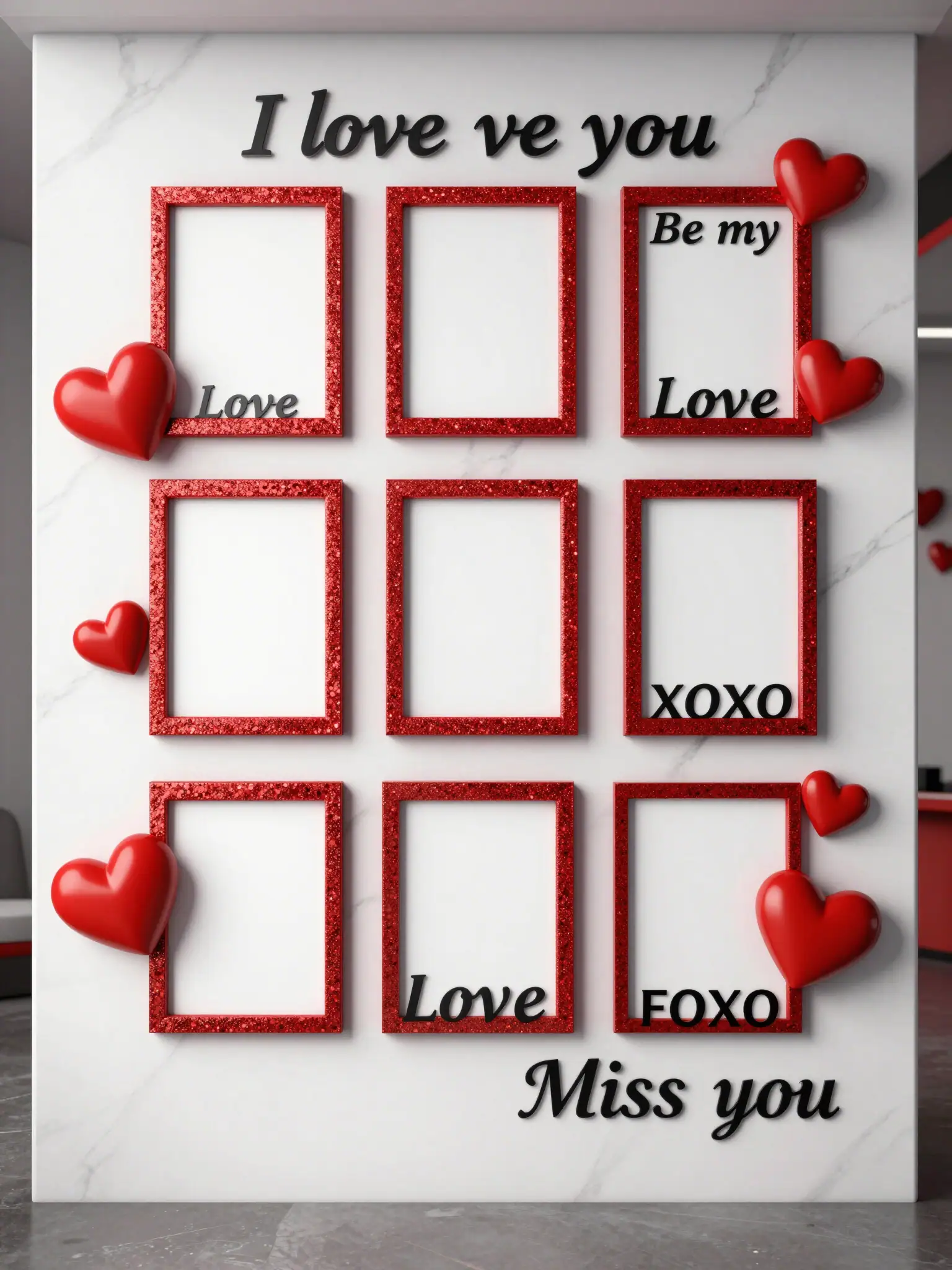 Luxury Valentine’s Day Photograph Frames