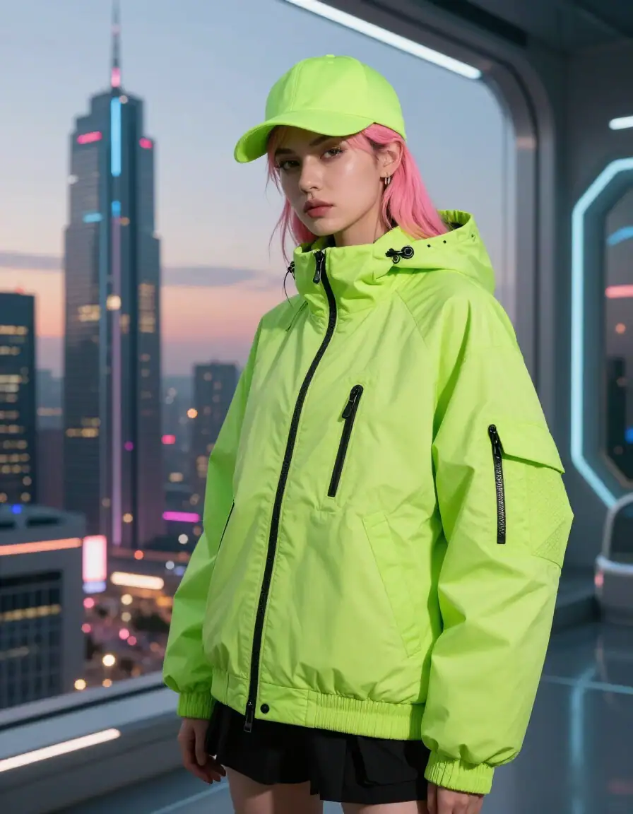 Neon Dreams: Avant-Garde Streetwear