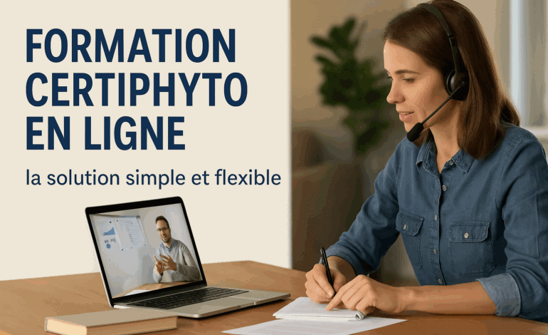Formation Certiphyto en ligne : la solution simple et flexible