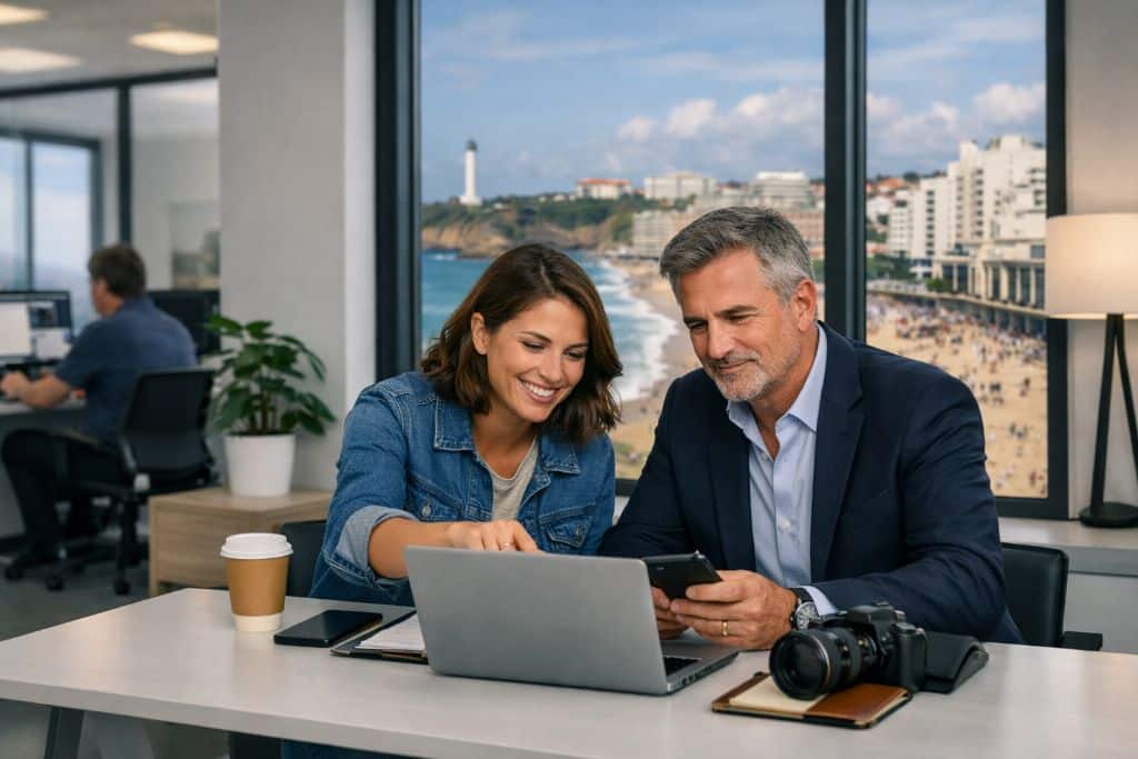 Communication digitale à Biarritz : par où commencer ?