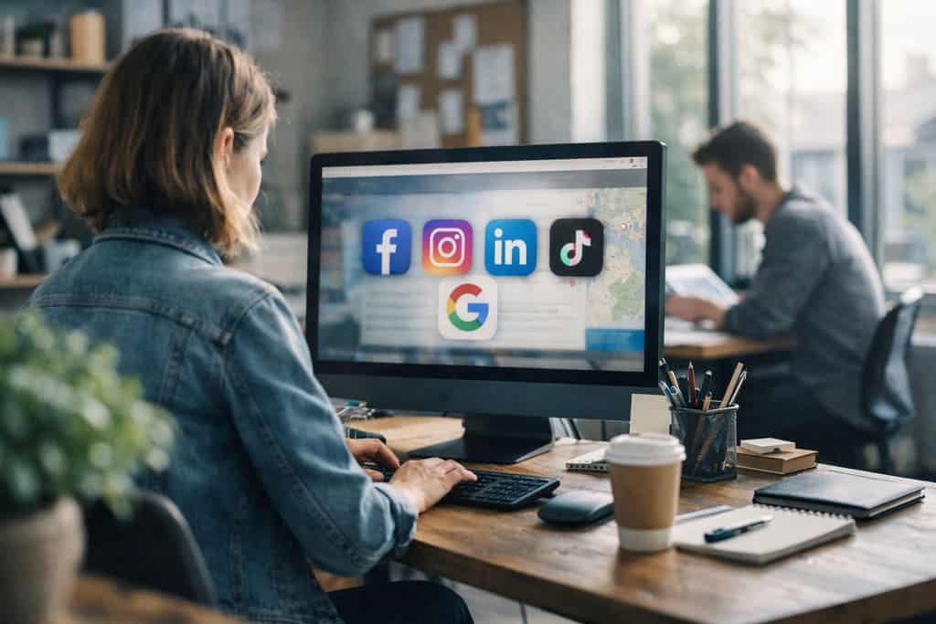 Quels réseaux sociaux pour une entreprise locale en 2026 ?