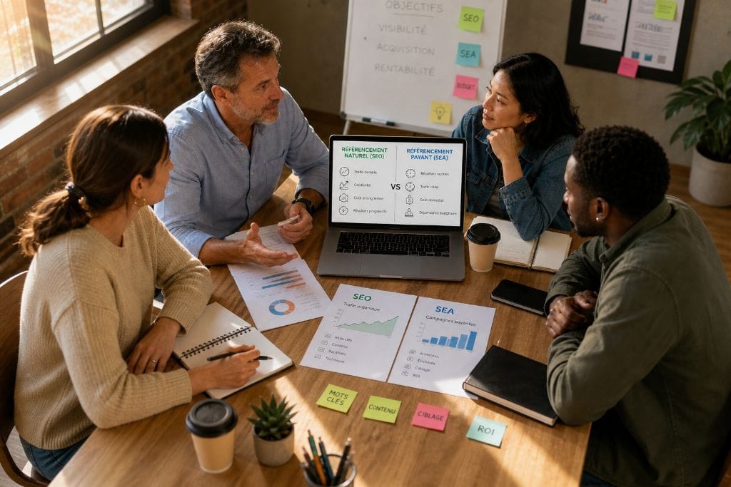 Référencement naturel ou payant : que choisir pour une PME ?