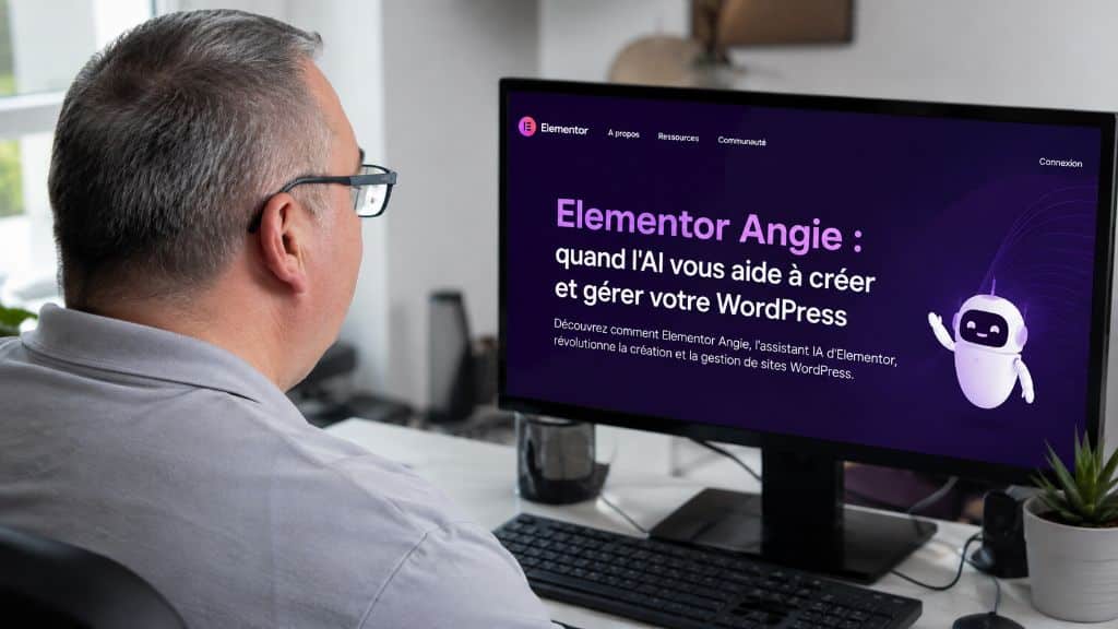 Elementor Angie : quand l&rsquo;AI vous aide à créer et gérer votre WordPress