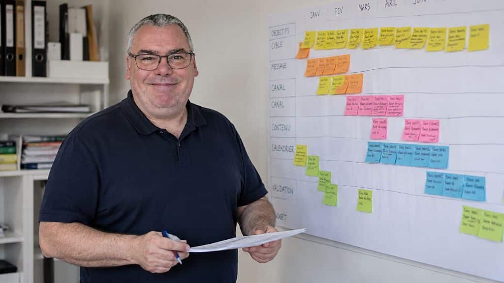 Comment créer un rétroplanning de communication visuelle pour une campagne locale ?