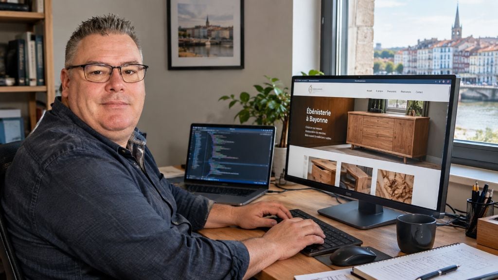 Création de site ébéniste à Bayonne : les meilleurs prestataires web locaux