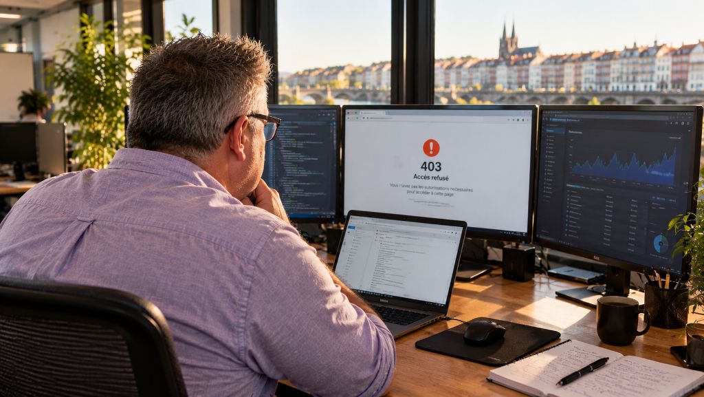 Erreur 403 sur Chrome : que faire quand on est simple visiteur