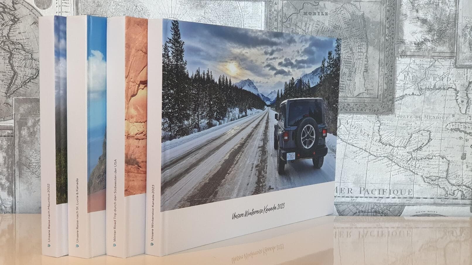 Journi App Reisetagebuch + Fotobuch