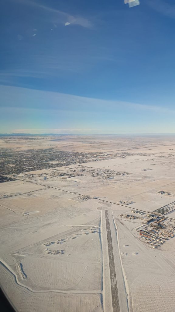 Landeanflug auf Calgary