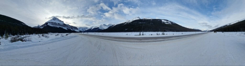 Jasper National Park im Winter
