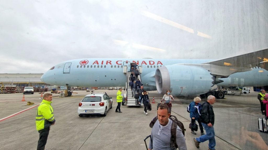 Air Canada Boing