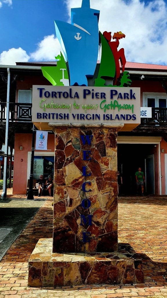 Tortola Pier Park, Start des Landausflug Tortola
