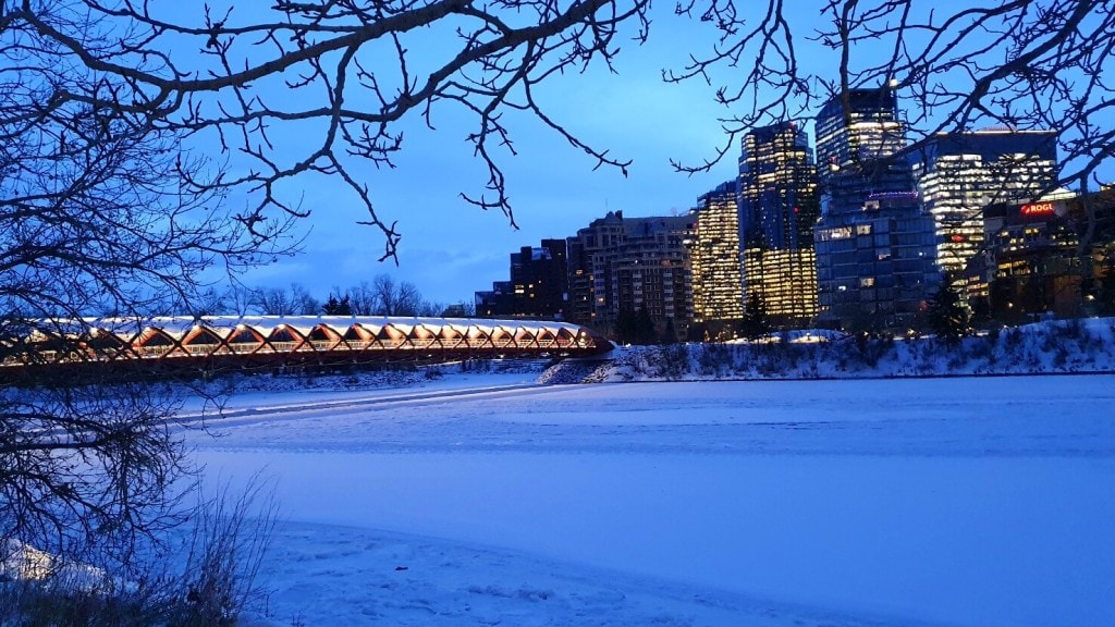 Peace Bridge in Calgary