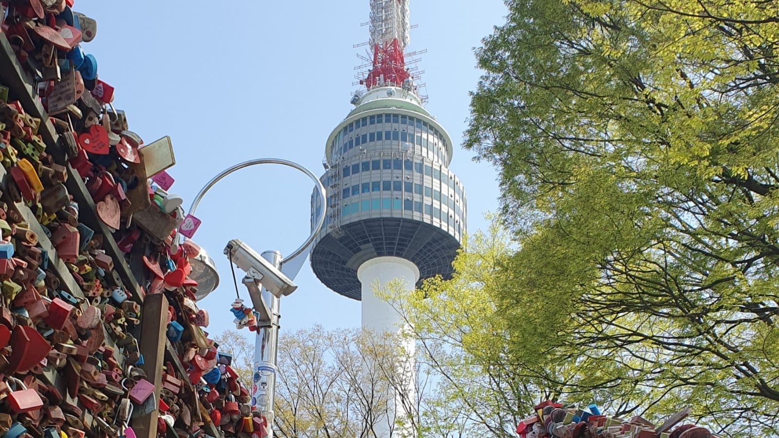N Seoul Tower Fernsehturm in Südkorea