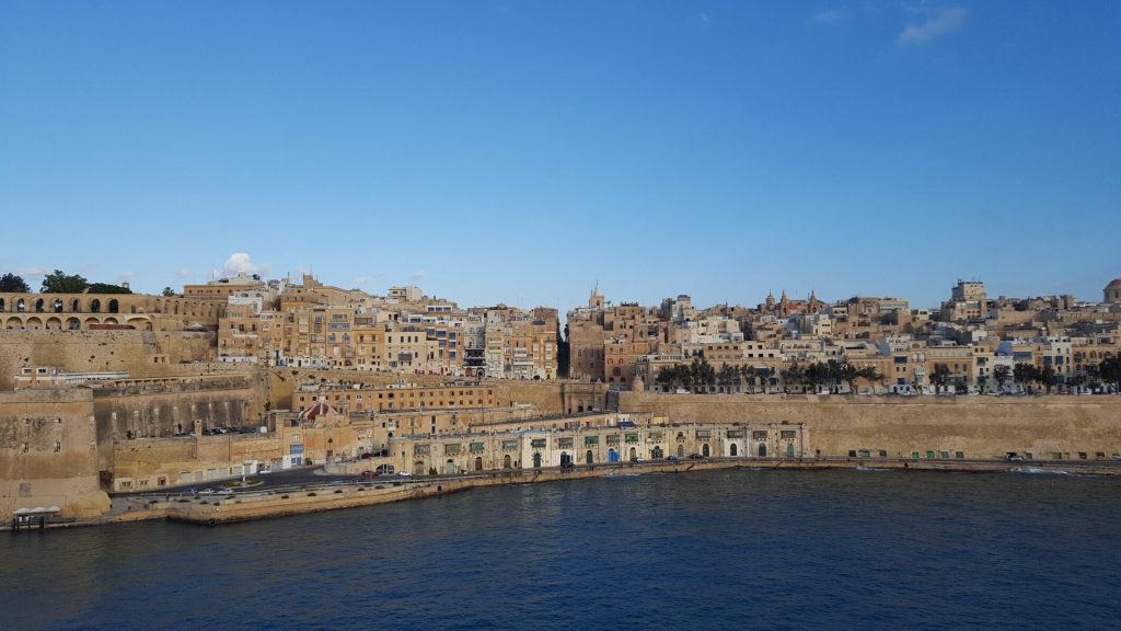 Blick auf Valletta, die Hauptstadt von Malta