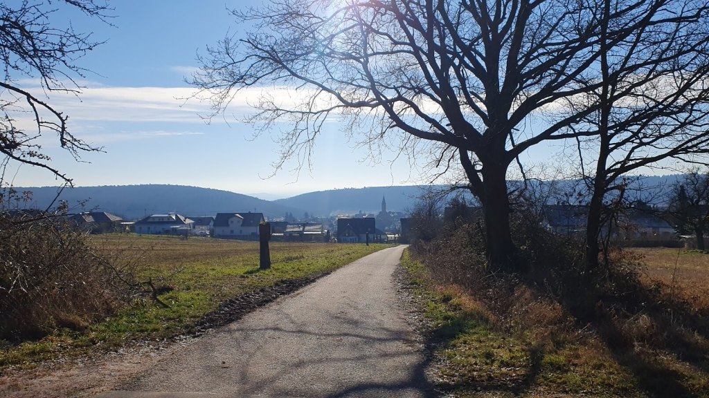 Weiler bei Bingen - Start unserer Wanderung