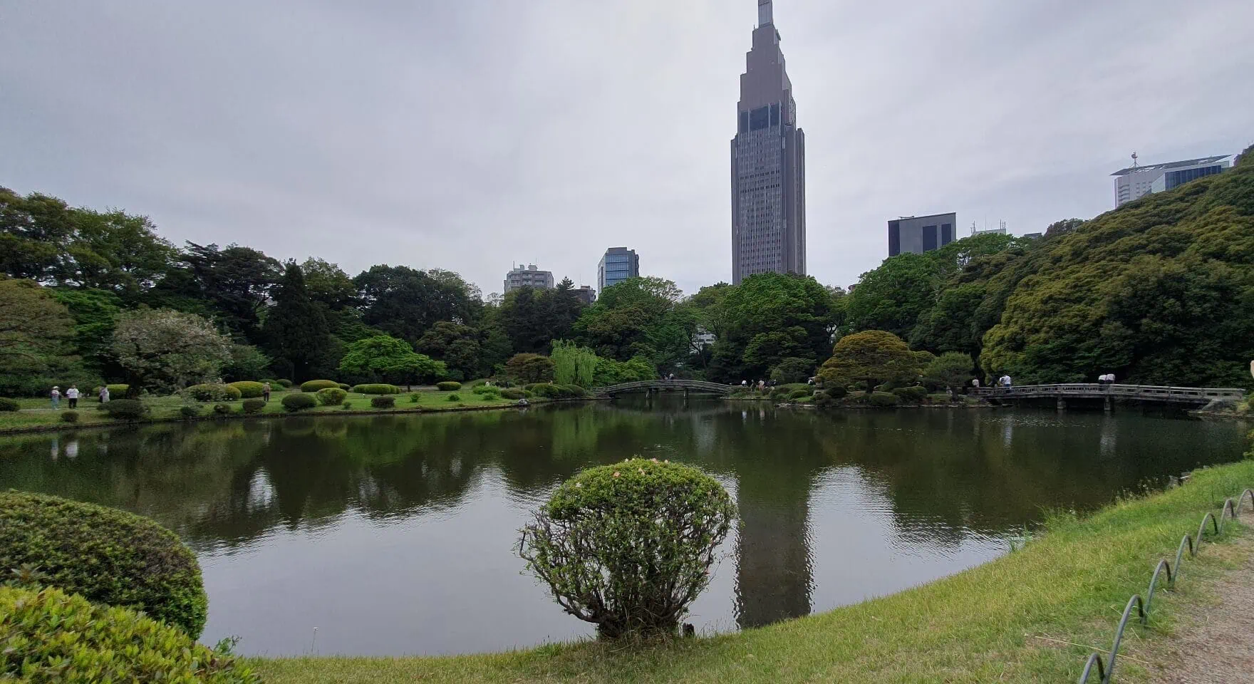 Shinjuku Gyoen Park in Tokio