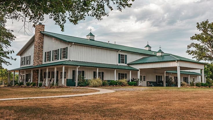 Exterior view of the Choctaw Hunting Lodge