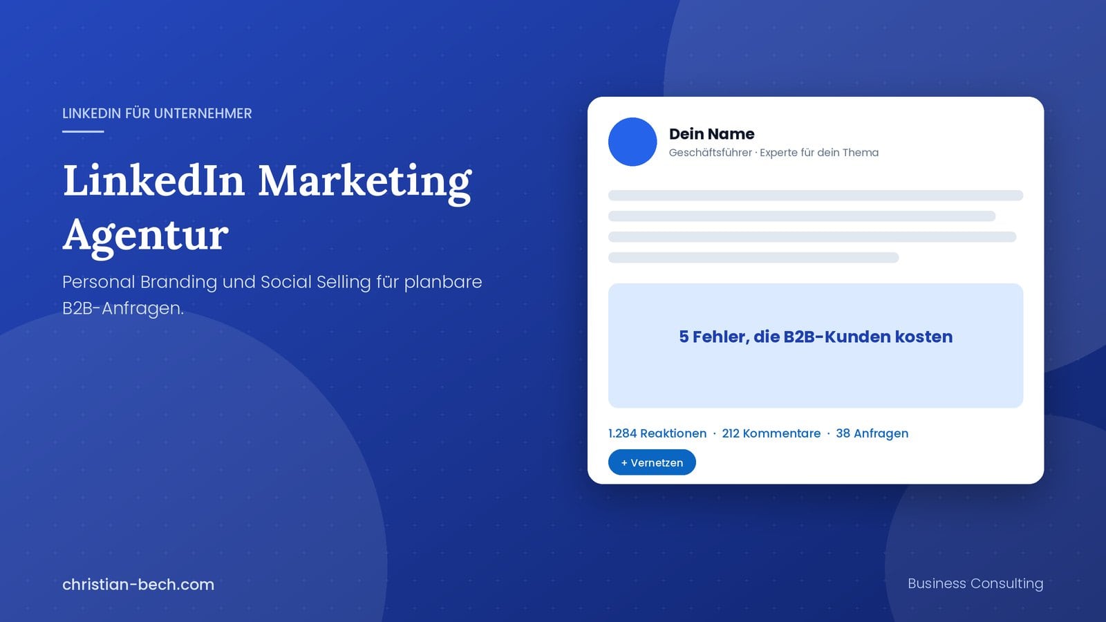LinkedIn Marketing Agentur